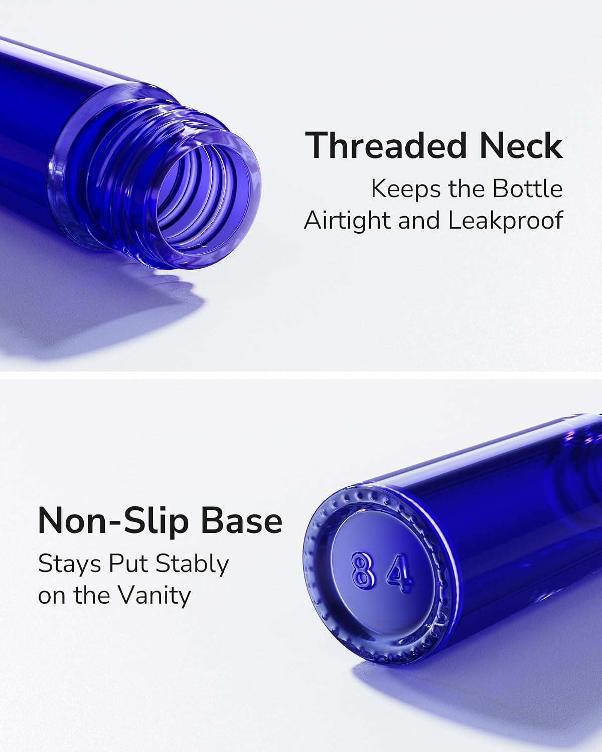 Detalle 2 de ULG Essential Oil Roller Bottles 48 Pack 10ml