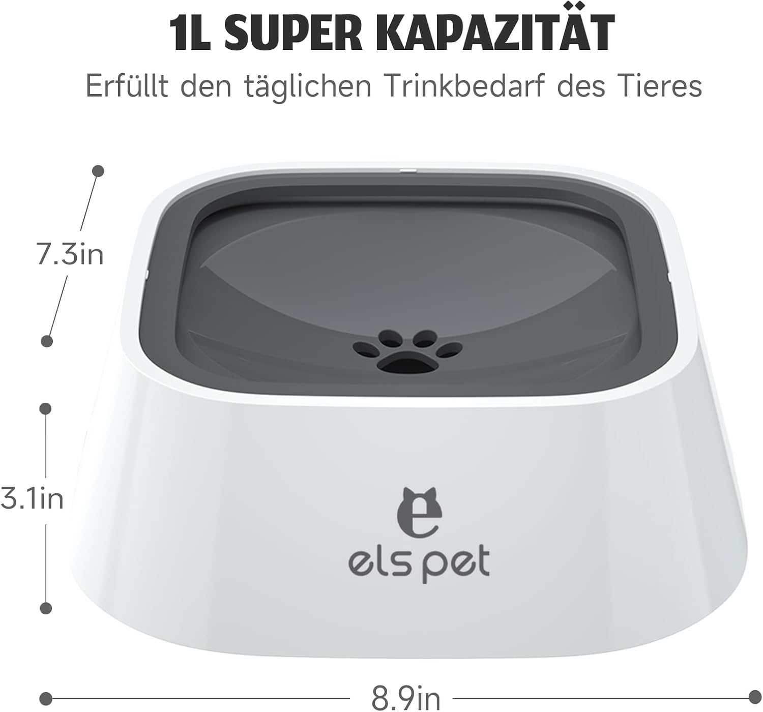 Thumbnail 5 de ELS PET 1L Wassernapf auslaufsicher für Hunde