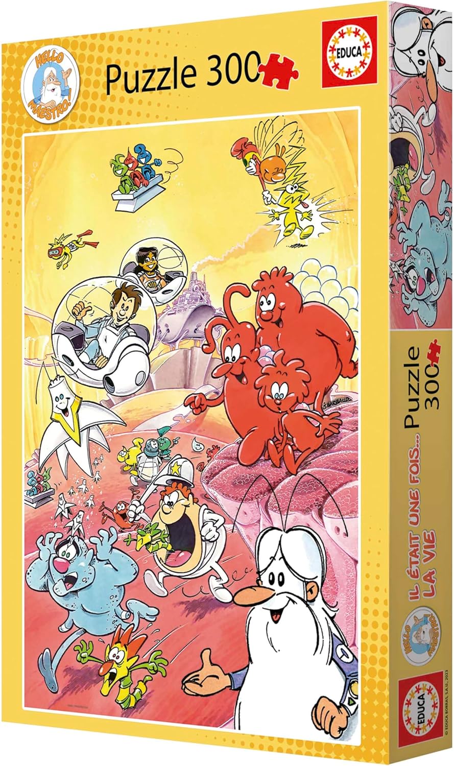 Thumbnail 3 de Puzzle enfant Educa « Une fois la vie, une fois… » 300 pièces (40 x 28 cm), dès 6 ans