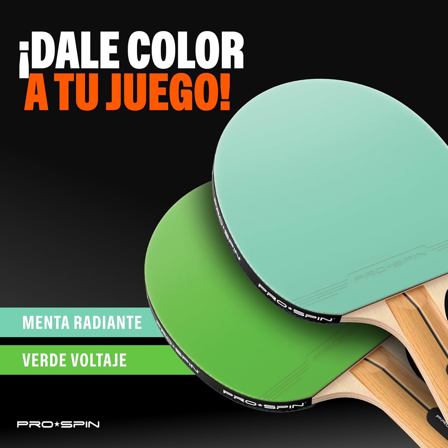 Thumbnail 5 de PRO-SPIN Palas de Ping Pong set 1,8 mm