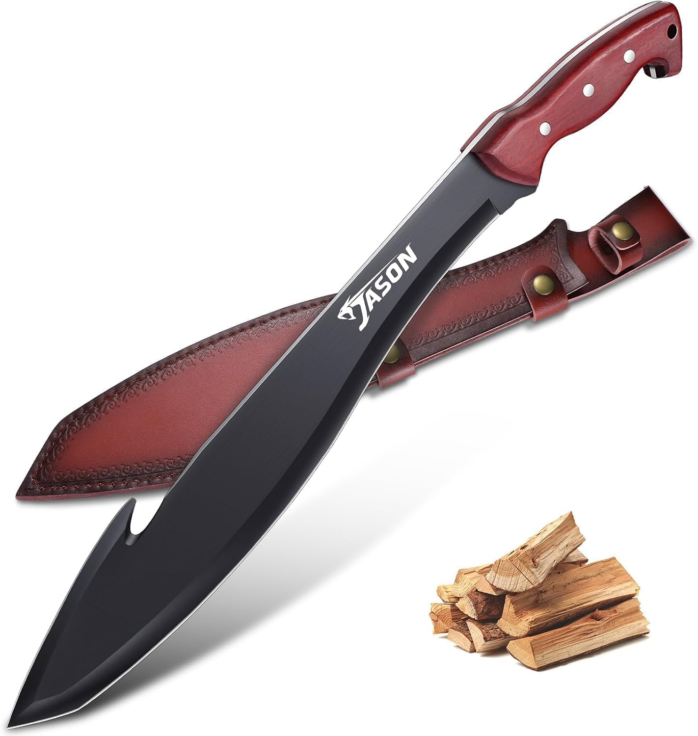 Detalle de JASON Machete Survival Großes Outdoor Messer