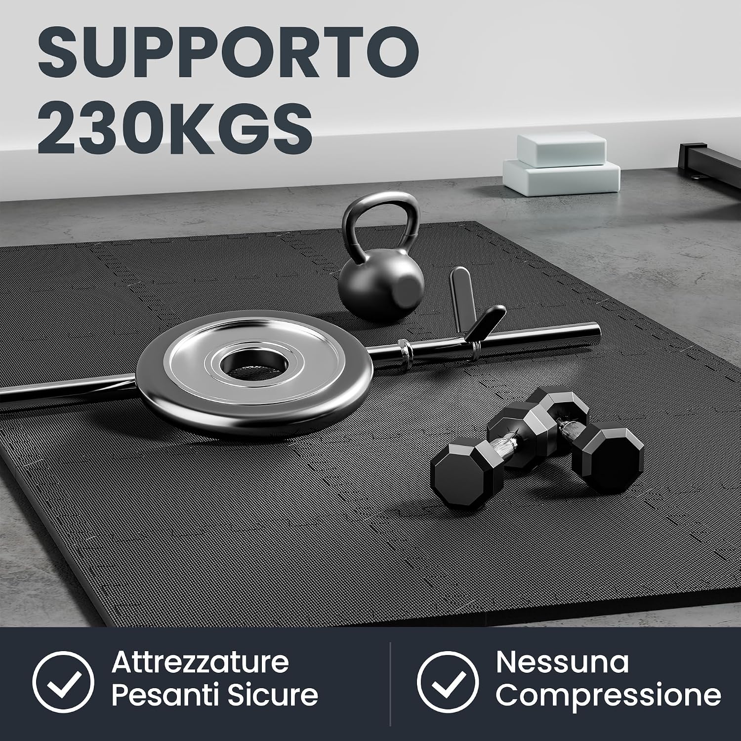 Detalle de Ultrasport tappeto palestra puzzle 5 m²