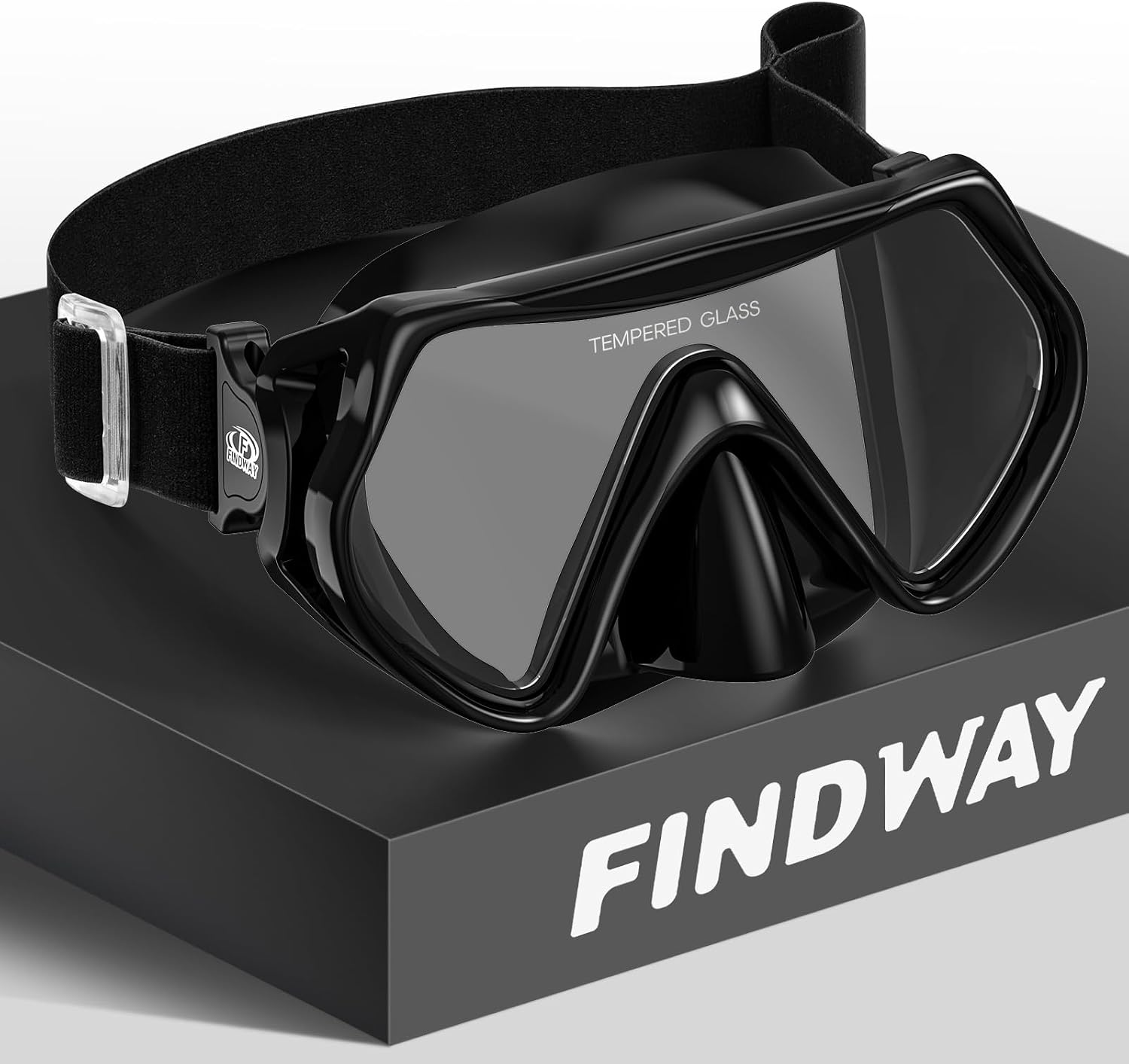 Detalle de Findway Taucherbrille 180° Panorama