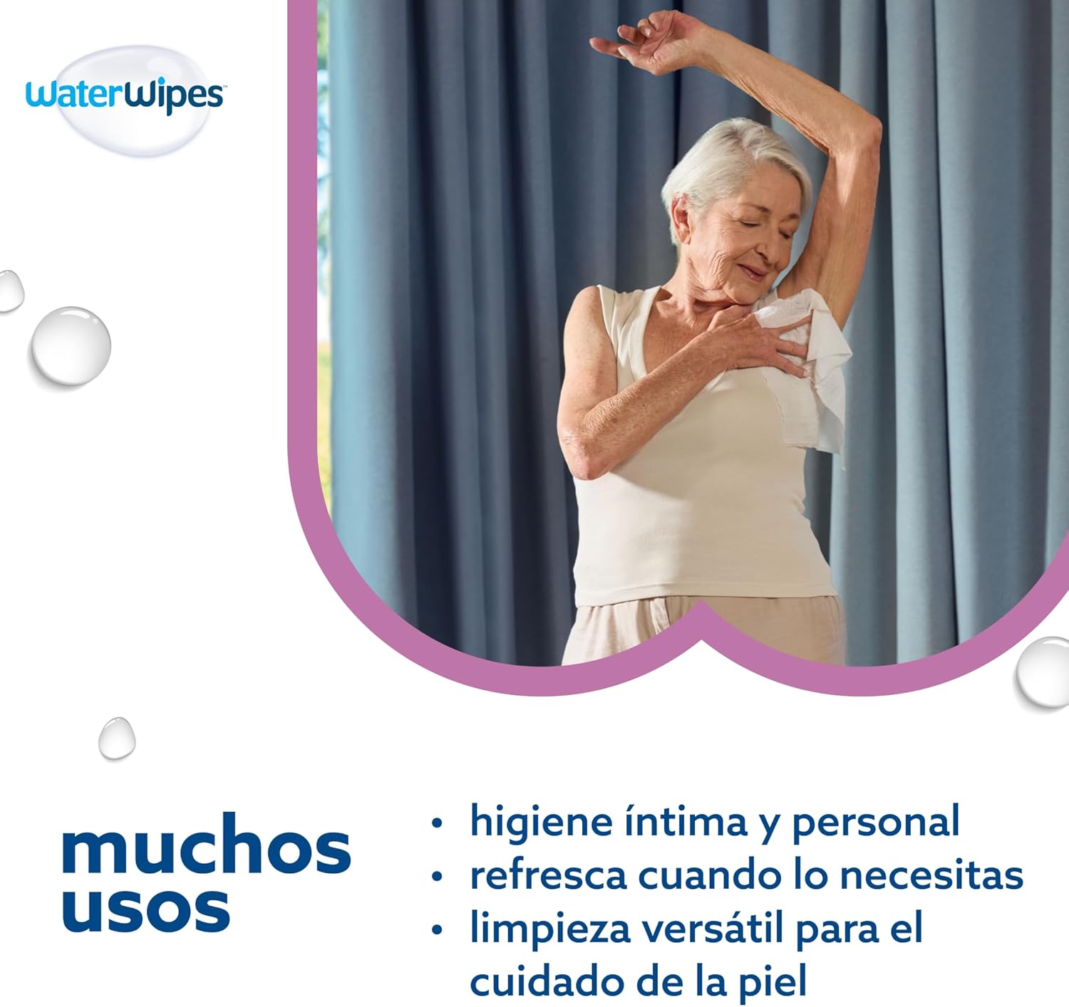 Thumbnail 5 de WaterWipes Sensitive+ Toallitas Higiene Corporal e Íntima