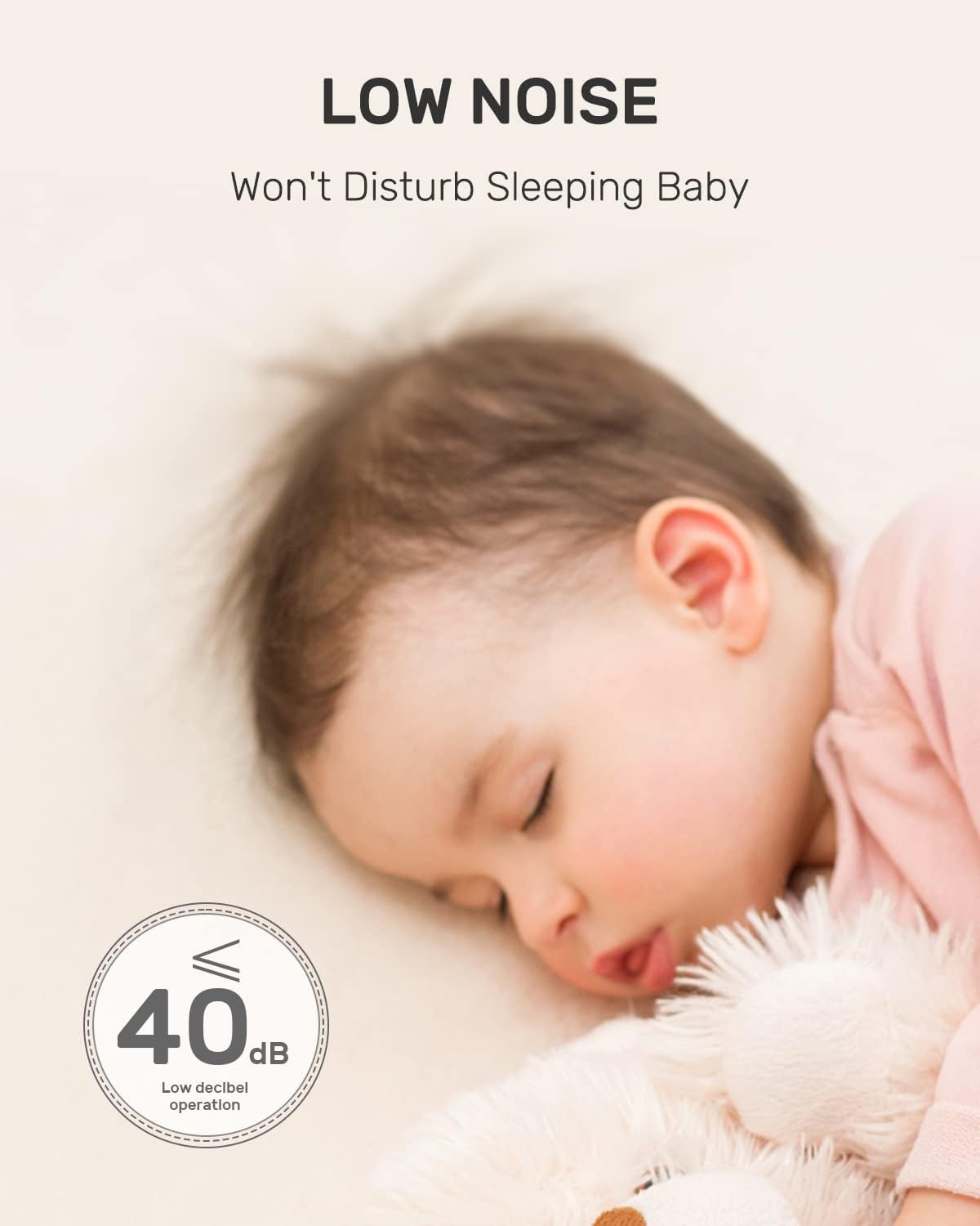 Thumbnail 3 de Nasal Aspirator for Baby: Electric Nose Cleaner with 3 Silicone Tips, Adjustable Suction and Music