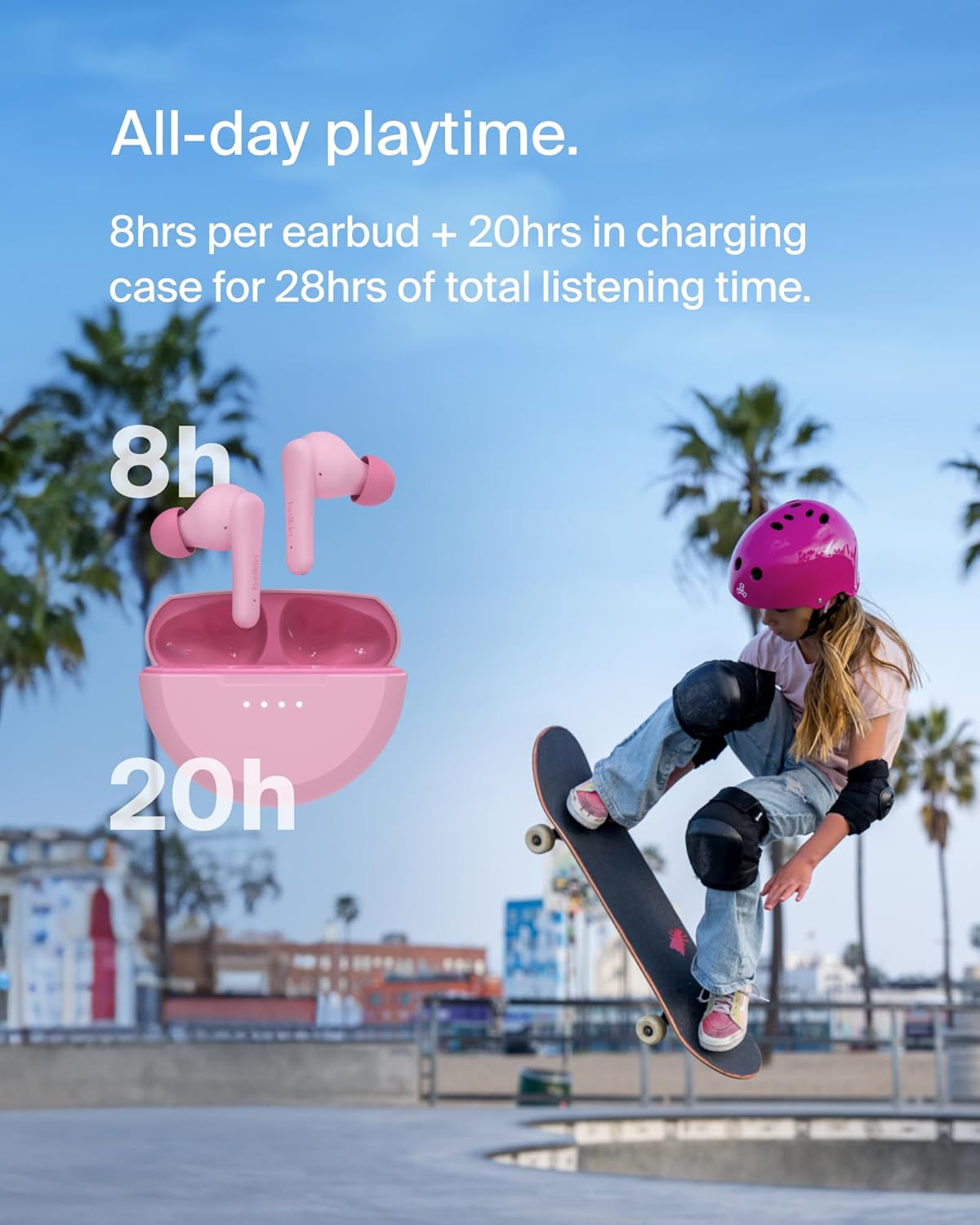 Thumbnail 1 de Belkin SoundForm Nano 2 Auriculares Bluetooth para Niños