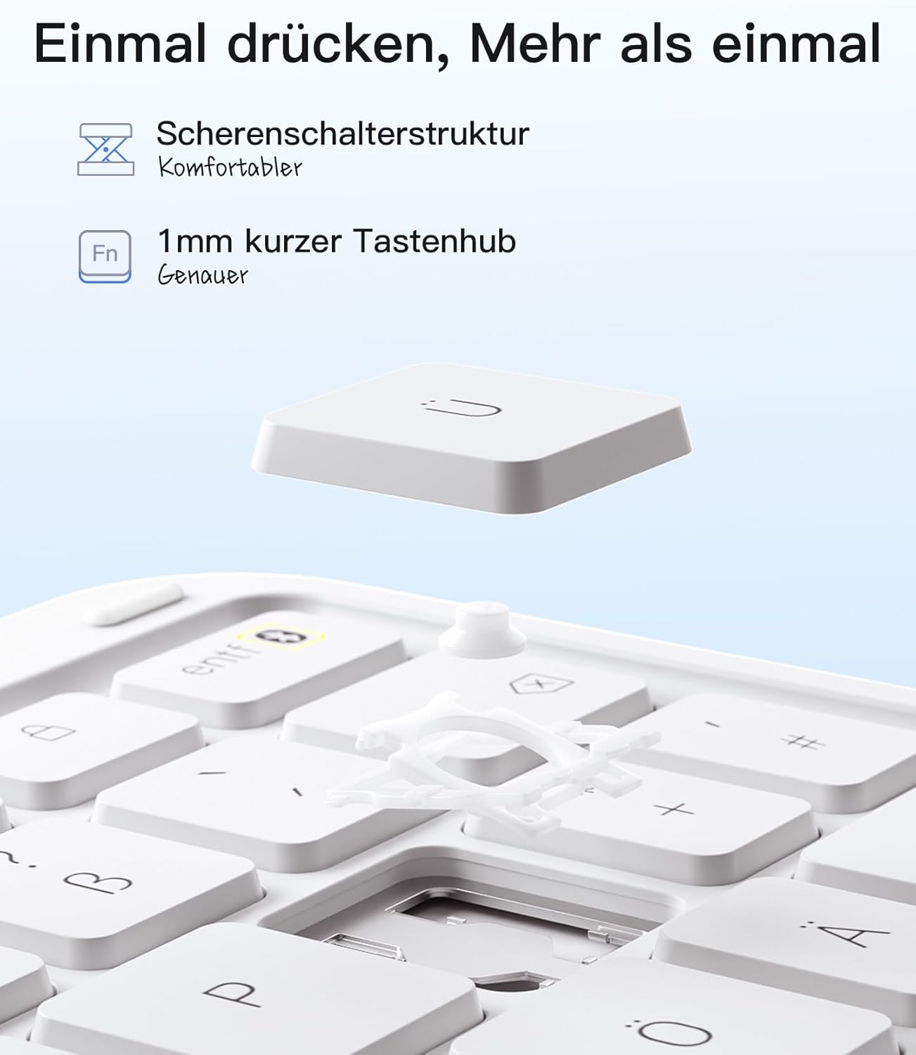 Thumbnail 5 de Inateck AceTouch KB04122 QWERTZ 11" Tastatur