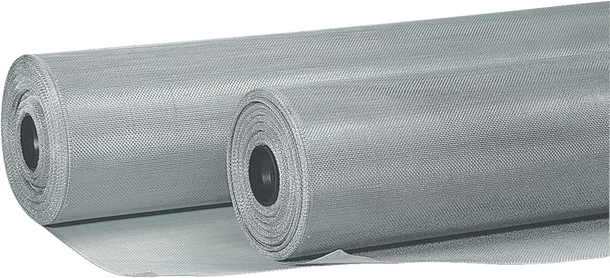 Detalle de Windhager 03623 – aluminiowa siatka przeciw owadom 120 × 250 cm, oczka 1,2 × 1,3 mm