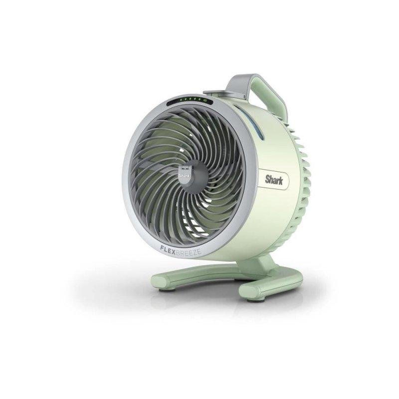 Detalle de Ventilador de Sobremesa Shark FlexBreeze HydroGo FA050EUGN: ventilación potente y nebulización en formato portátil