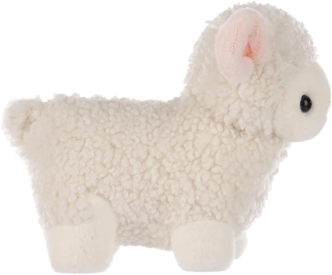 Thumbnail 2 de Apricot Lamb Puff Lamb Plush Toy – Handmade Soft Stuffed Animal for Babies and Kids