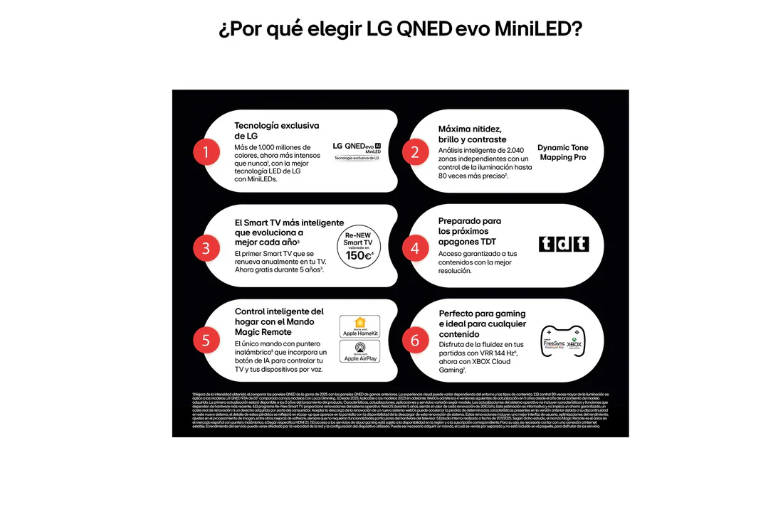 Thumbnail 2 de LG QNED9E Smart TV 85 pulgadas 4K 2025