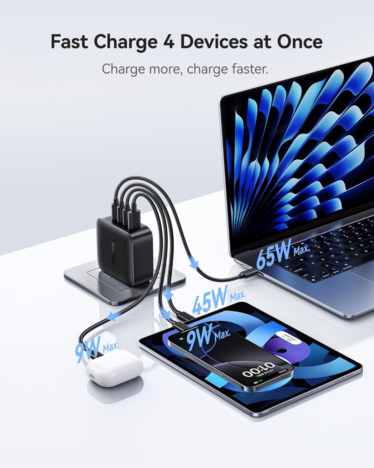 Detalle de Baseus USB-C charger 140W
