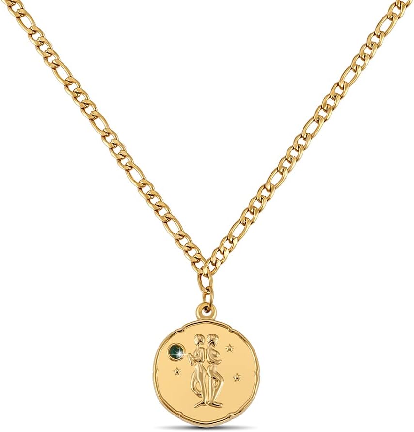 Thumbnail 6 de GD GOOD.designs collana zodiacale in oro 20 mm