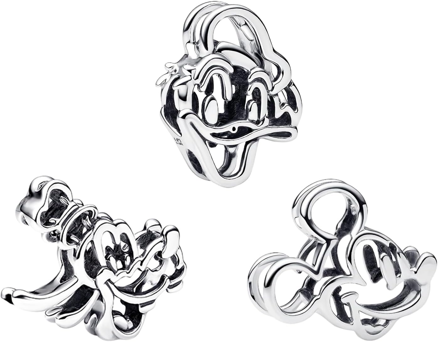 Thumbnail 6 de HAEPIAR charm de plata de ley S925 con motivo de perrito (para pulsera o collar)
