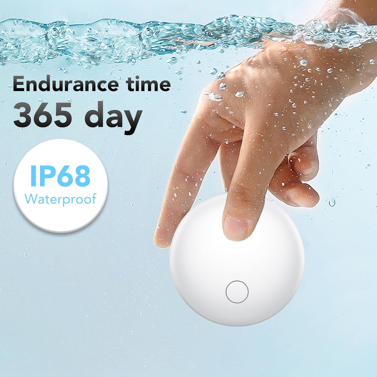 Thumbnail 3 de Air Tracker Tag-4 Pack: Round Item Finders That Works with Find My (iOS Only)
