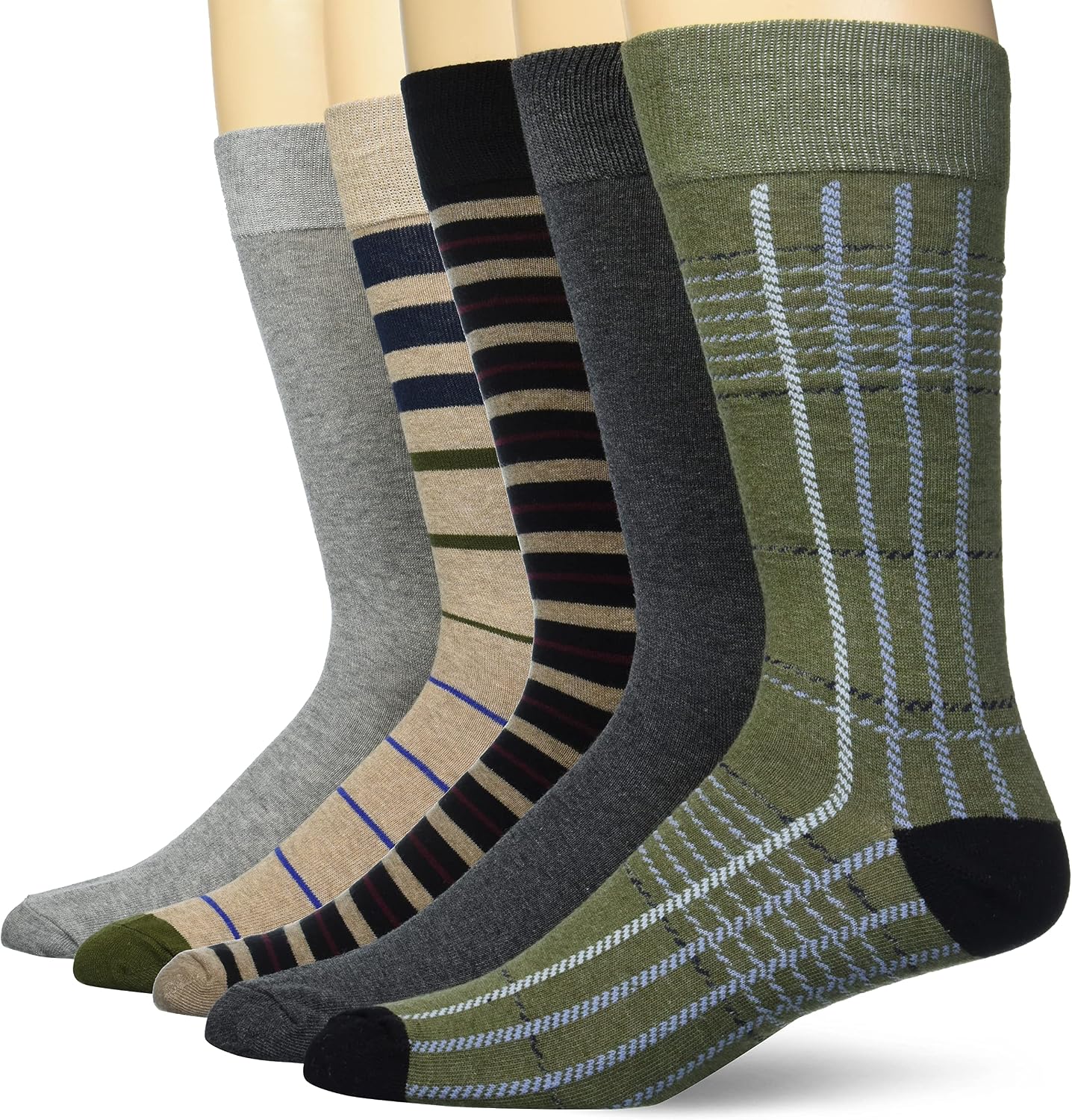 Thumbnail 5 de Amazon Essentials Uomo: Calzini Eleganti Comodi con Motivi