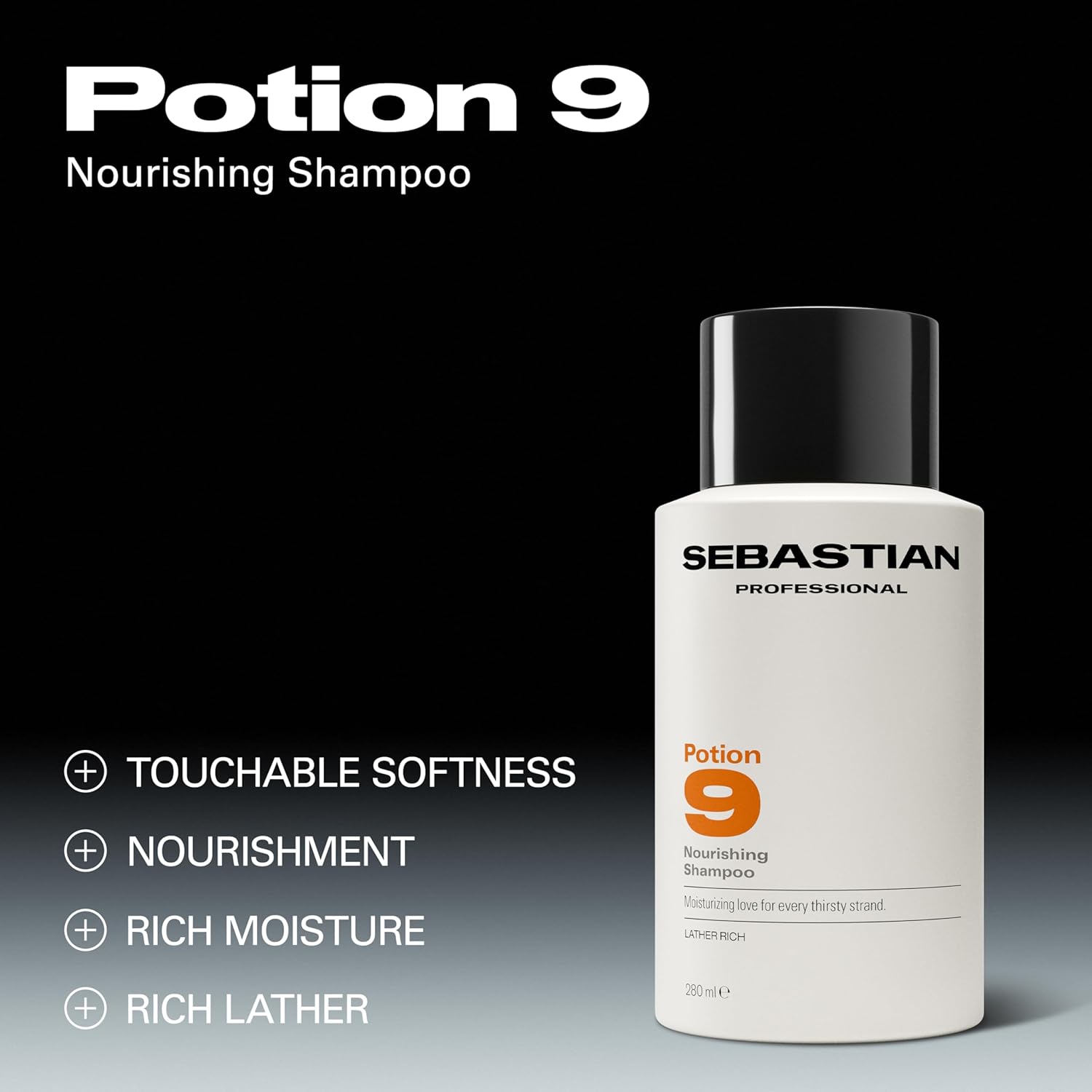 Thumbnail 1 de Sebastian Professional Potion 9 Nourishing Shampoo for Dry & Damaged Hair