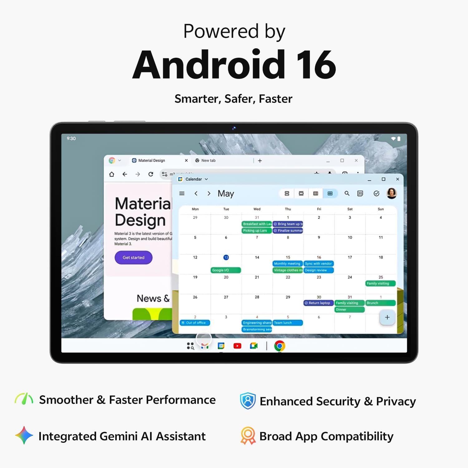 Detalle de SVITOO Android 16 Tablet with Gemini AI (11 Inch, 20GB RAM, 128GB ROM)