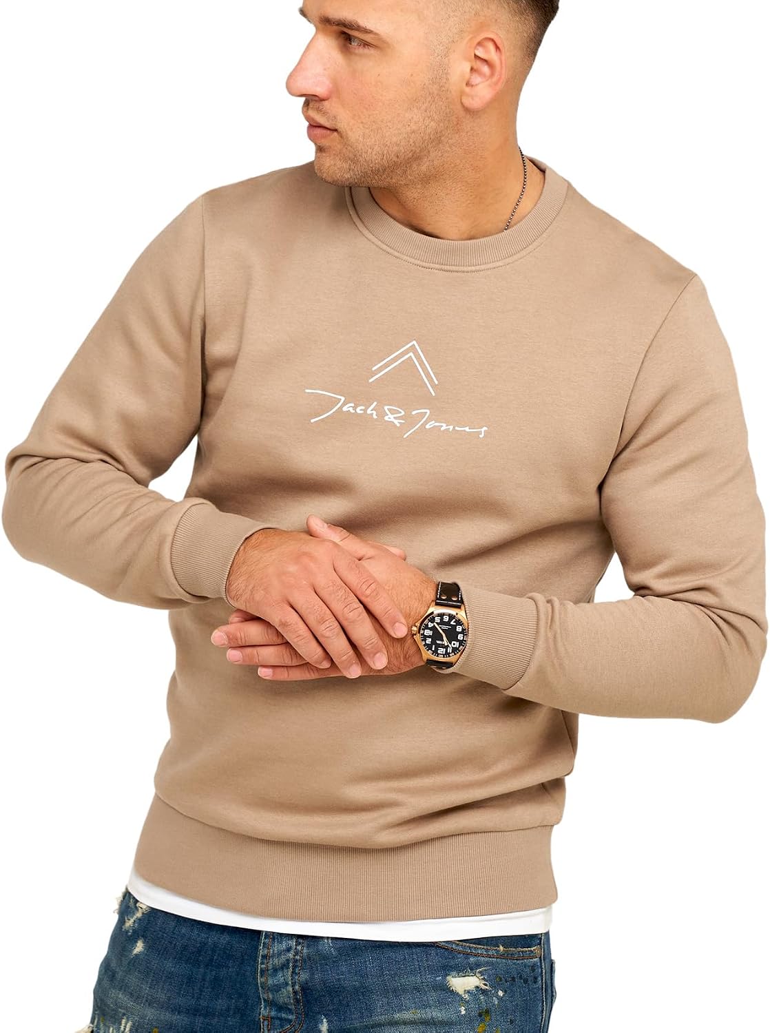 Detalle 2 de JACK & JONES Infinity Austin Sweatshirt