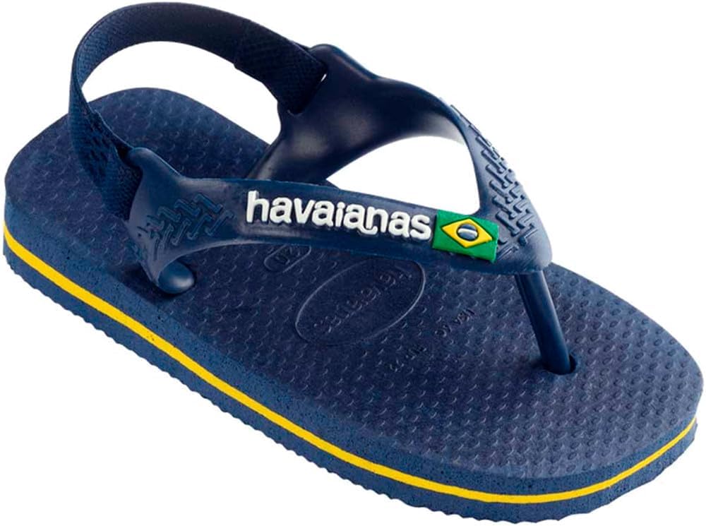 Detalle de Havaianas Baby Brasil Logo II Infradito Unisex Bambini e Ragazzi