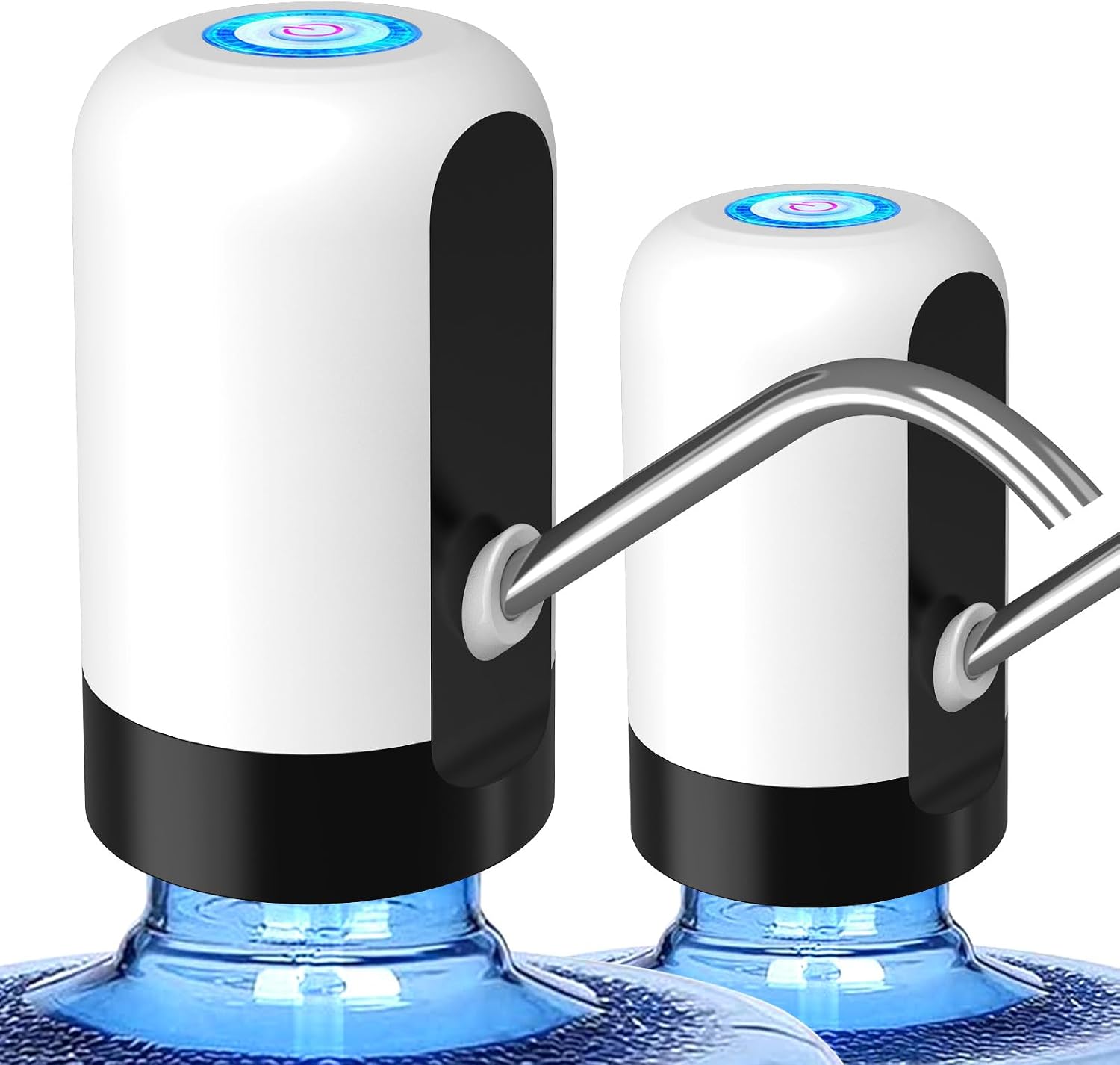 Detalle de GetKen CQAWD2 Rechargeable Water Dispenser Pumps, 2-Pack, Dual-Mode