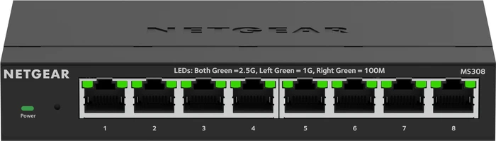 Thumbnail 3 de Netgear MS308 – 8-Port 2,5-Gigabit unmanaged Switch