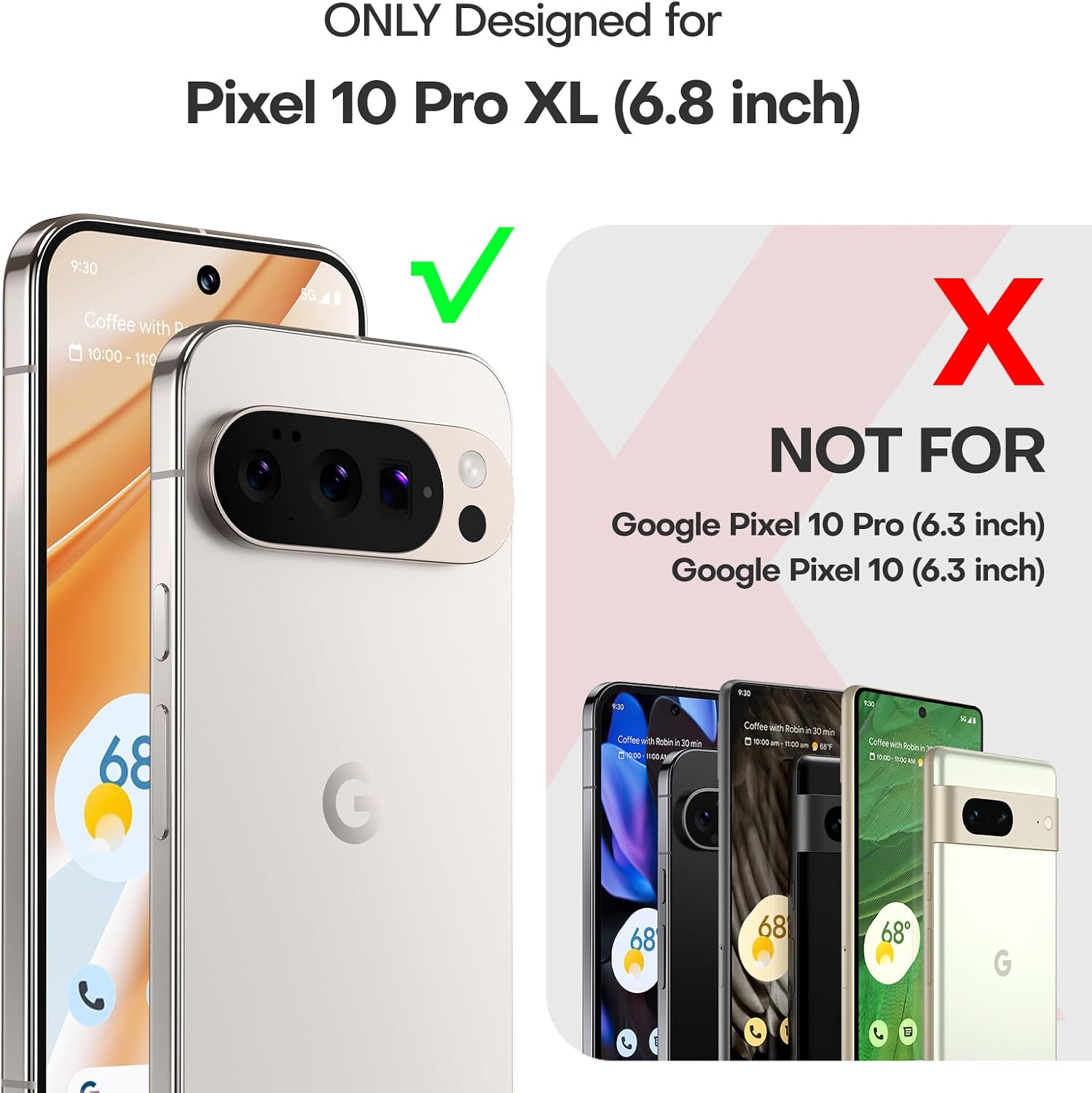 Thumbnail 5 de TAURI Magnetic Pixel 10 Pro XL Case 0.04