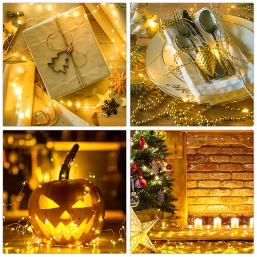 Thumbnail 5 de Bollengold 220LED Fairy Lights Mains Powered with Remote & Timer (Warm White)