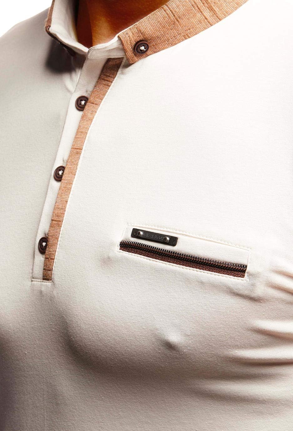 Thumbnail 3 de Leif Nelson LN1280 T-shirt polo homme