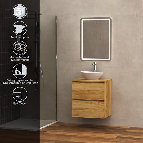 Thumbnail 1 de Baikal Klay Mueble de Baño Suspendido 🛁 60cm