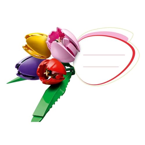 Thumbnail 6 de LEGO Botanicals Le Bouquet de Tulipes 11501 – Set de construction adulte, 14 tulipes multicolores