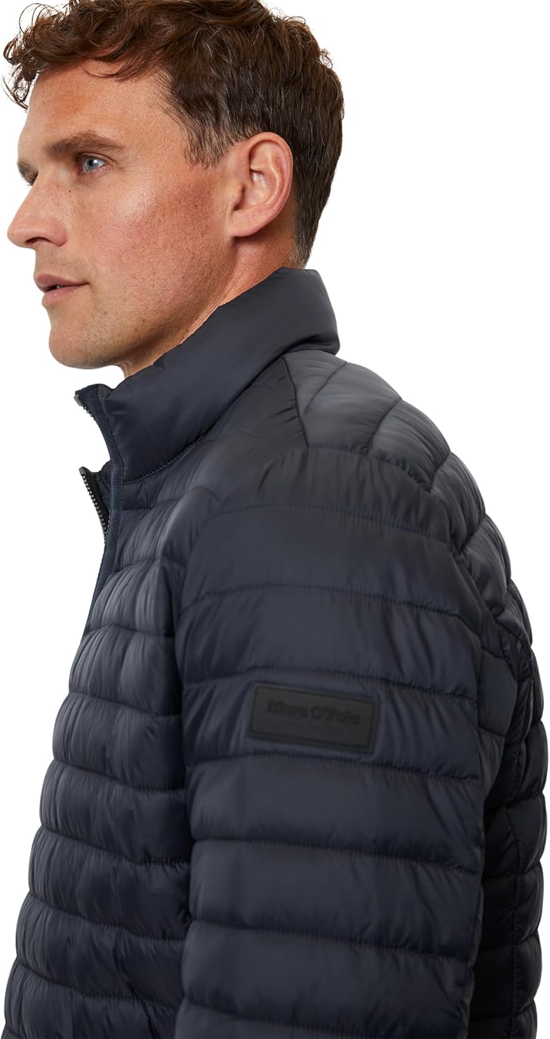 Detalle de Marc O'Polo 421114270098 Jacket Homme – veste homme en polyamide recyclé