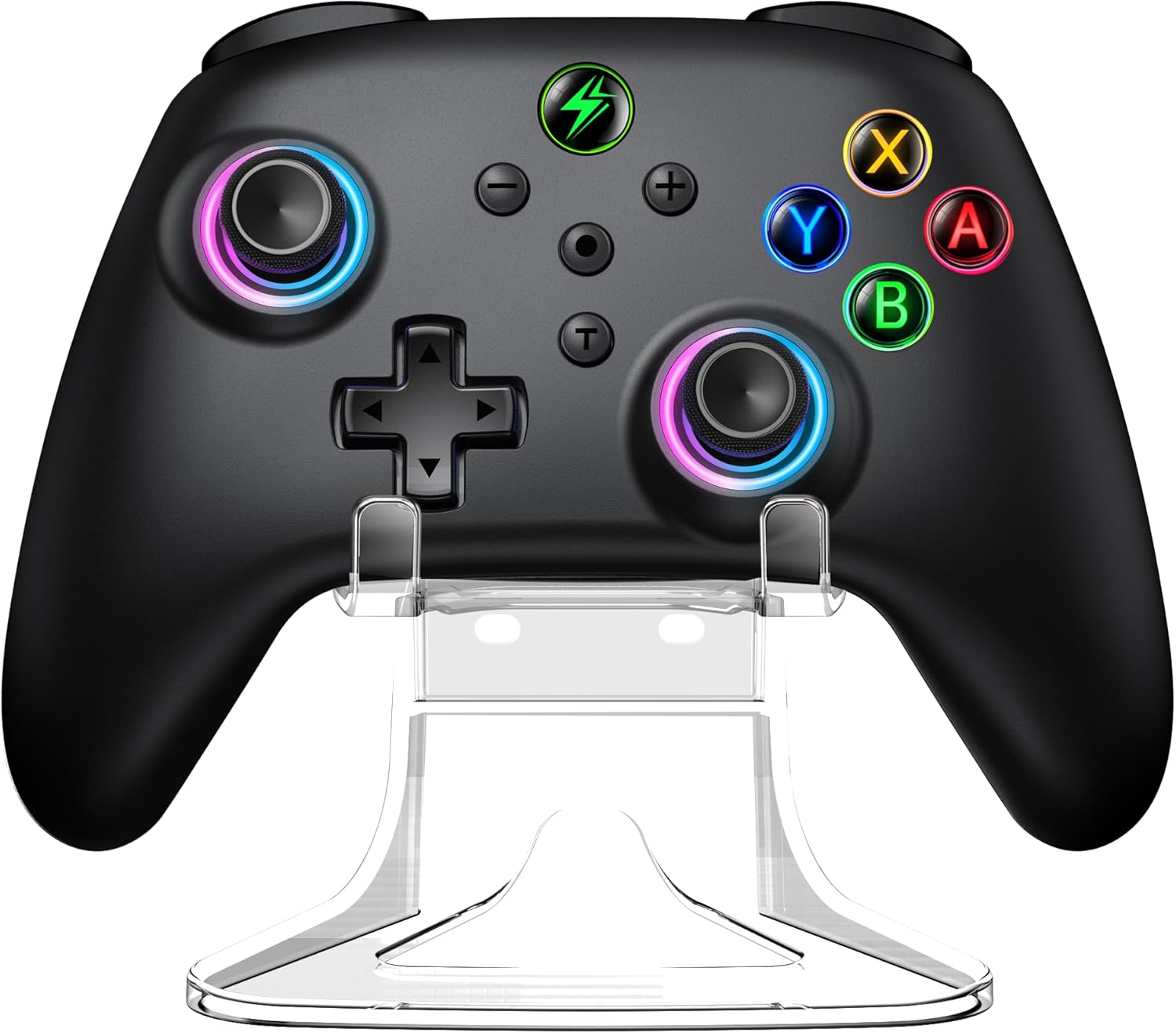 Thumbnail 2 de HELLCOOL Switch Pro Controller: Wireless, RGB, and Programmable Comfort for Nintendo Switch family