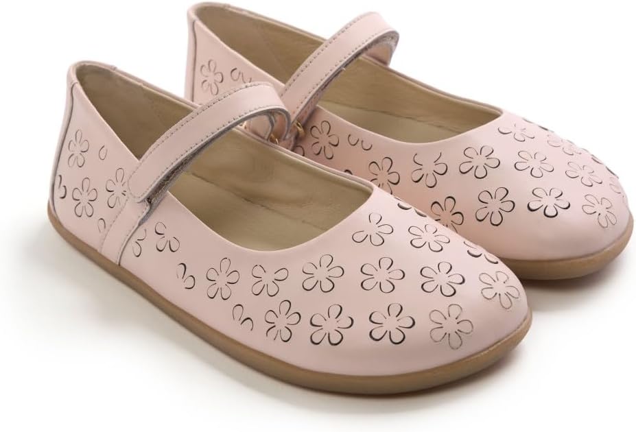 Detalle de GIOSEPPO Fille Iriga Chaussure Baby — Ballerines bébé au design floral et confort naturel