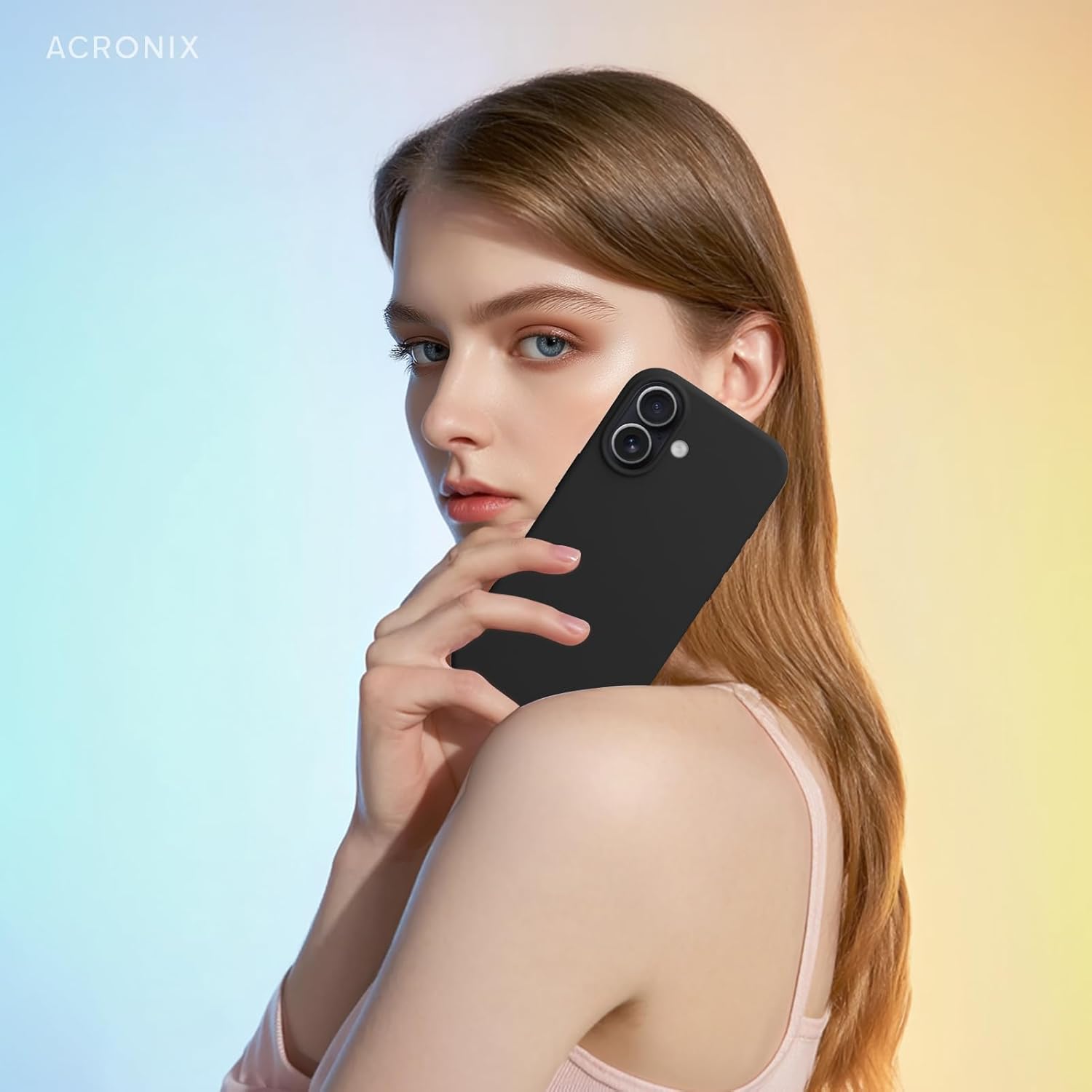 Thumbnail 6 de ACRONIX Slim Liquid Silicone Case for iPhone 17 (6.3") – Black
