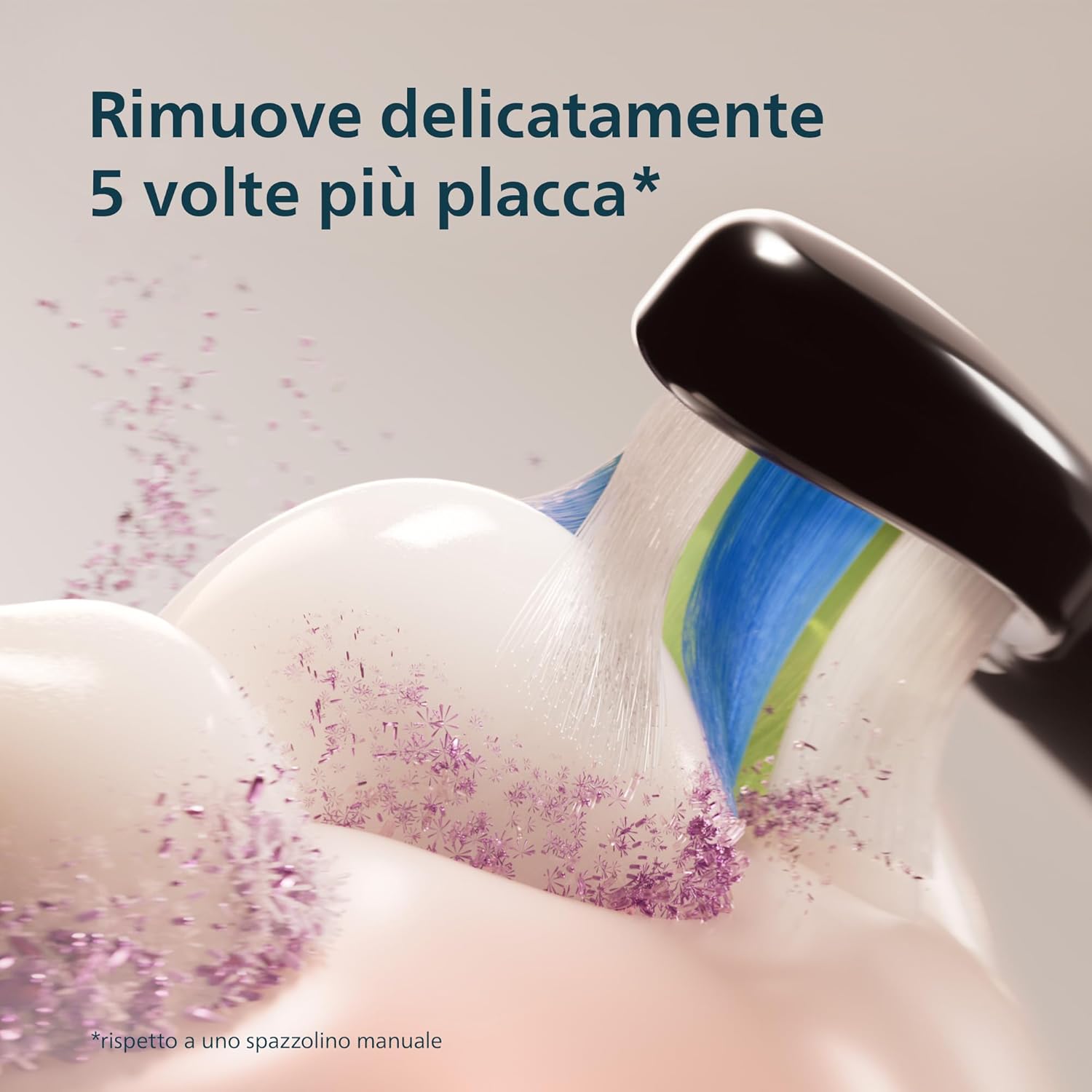 Thumbnail 2 de Spazzolino elettrico Philips Sonicare Serie 4100 HX4044/52: pulizia sonic con sensore di pressione