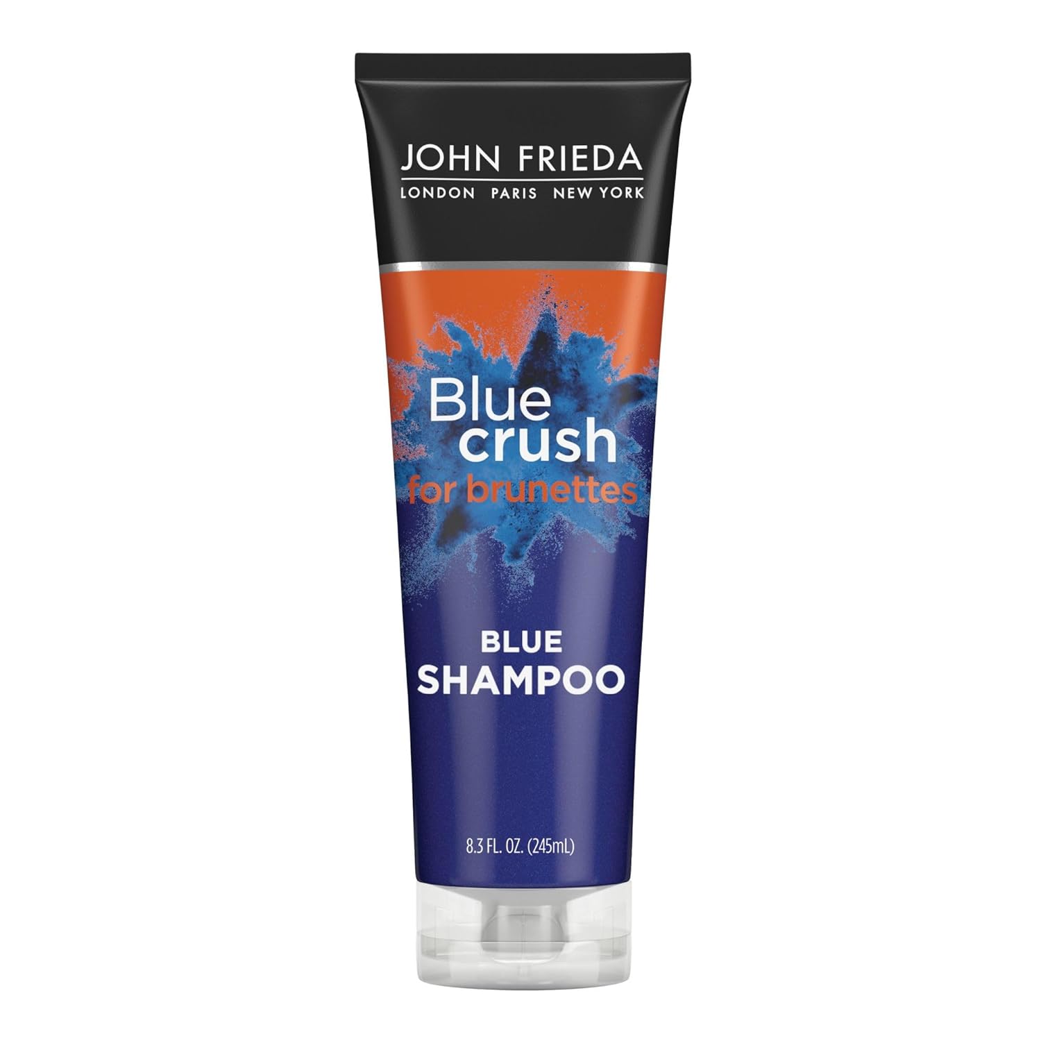 Detalle de John Frieda Blue Crush Conditioner: Toning Conditioner for Brunette Hair