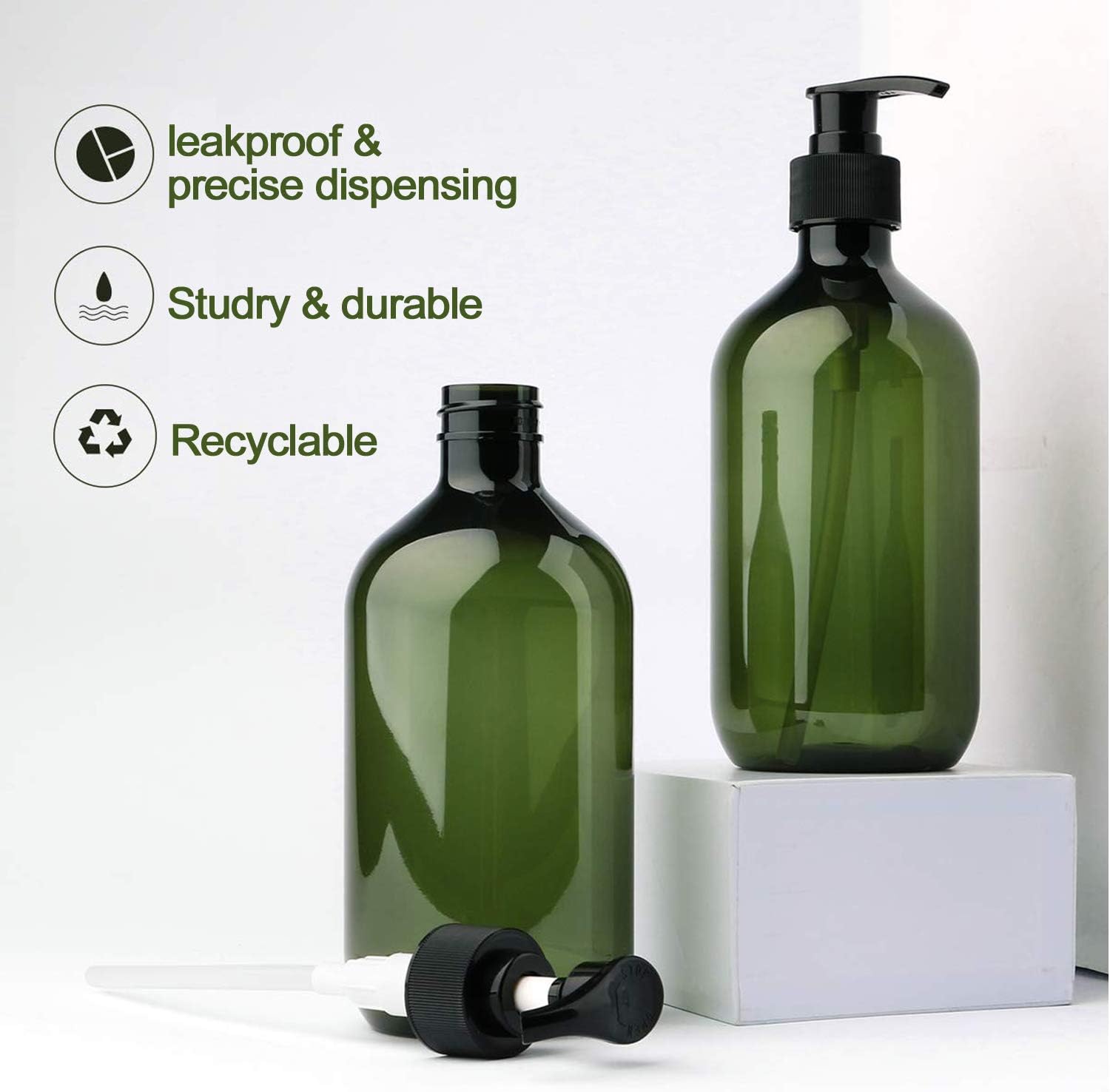 Thumbnail 3 de JamHooDirect 500ml refill pump bottle