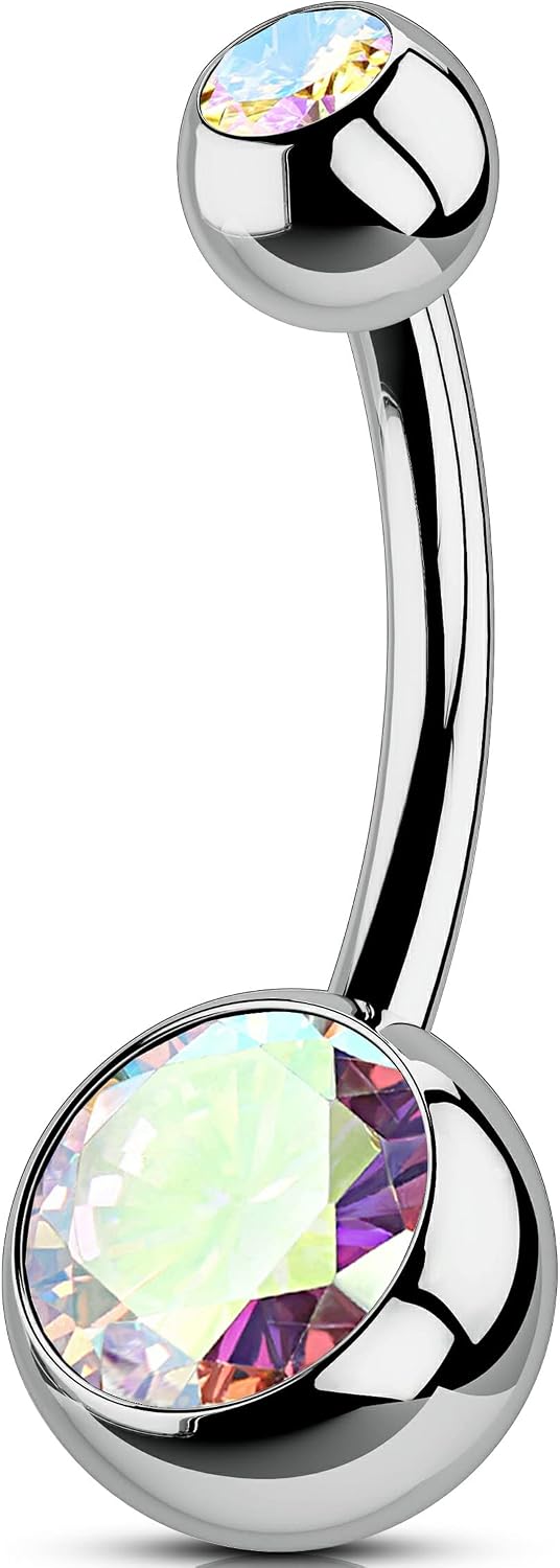 Detalle de OUFER Bar ombilicale titane 10 mm 14G