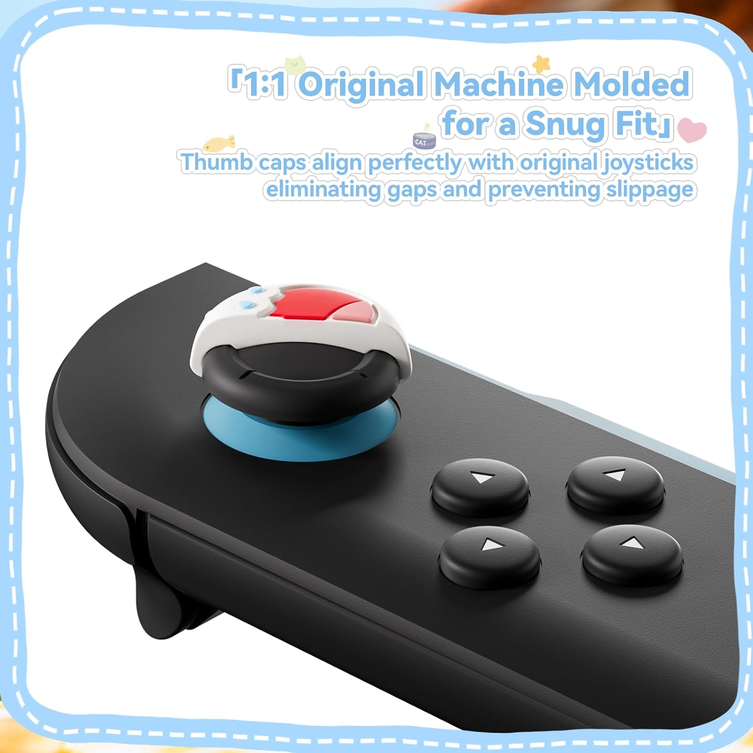 Thumbnail 3 de GeekShare Switch 2 thumb grips 4PCS