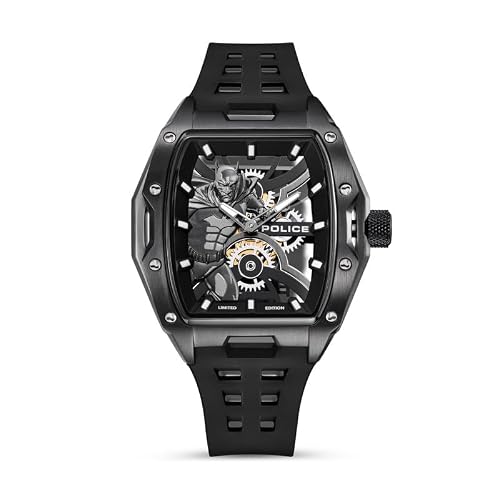 Detalle 2 de Police Gotham Dual-time: Orologio da polso in acciaio inox con movimento al quarzo e cassa 48 mm