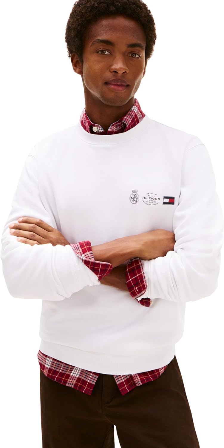 Detalle de Tommy Hilfiger Mw0mw40863 Sweat-shirt homme