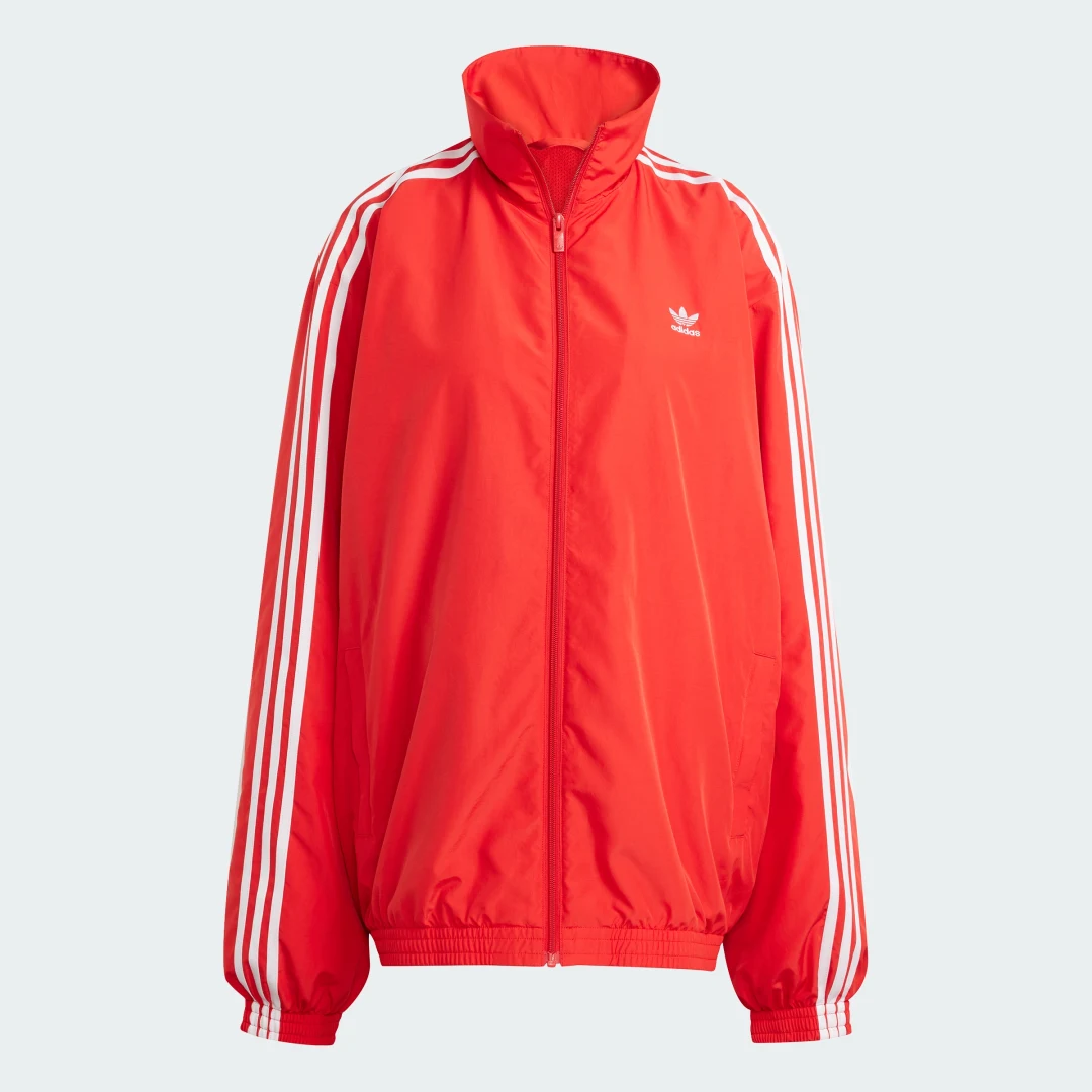 Thumbnail 3 de Chaqueta Adilenium Season 3 Oversized de Adidas — Rojo, estilo urbano y comodidad