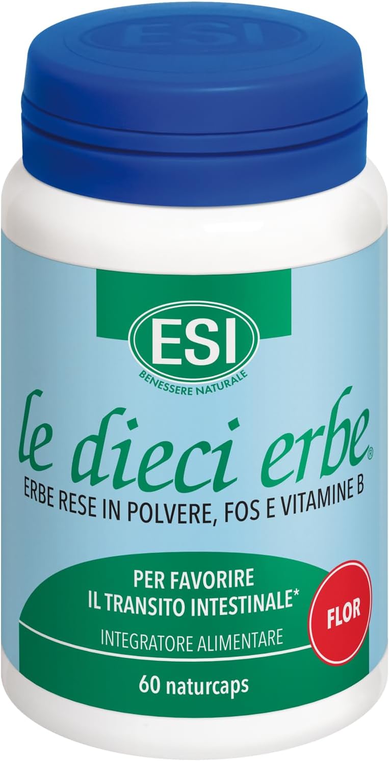 Detalle de ESI - Le Dieci Erbe: Integratore vegetale con Tarassaco, 100 tavolette
