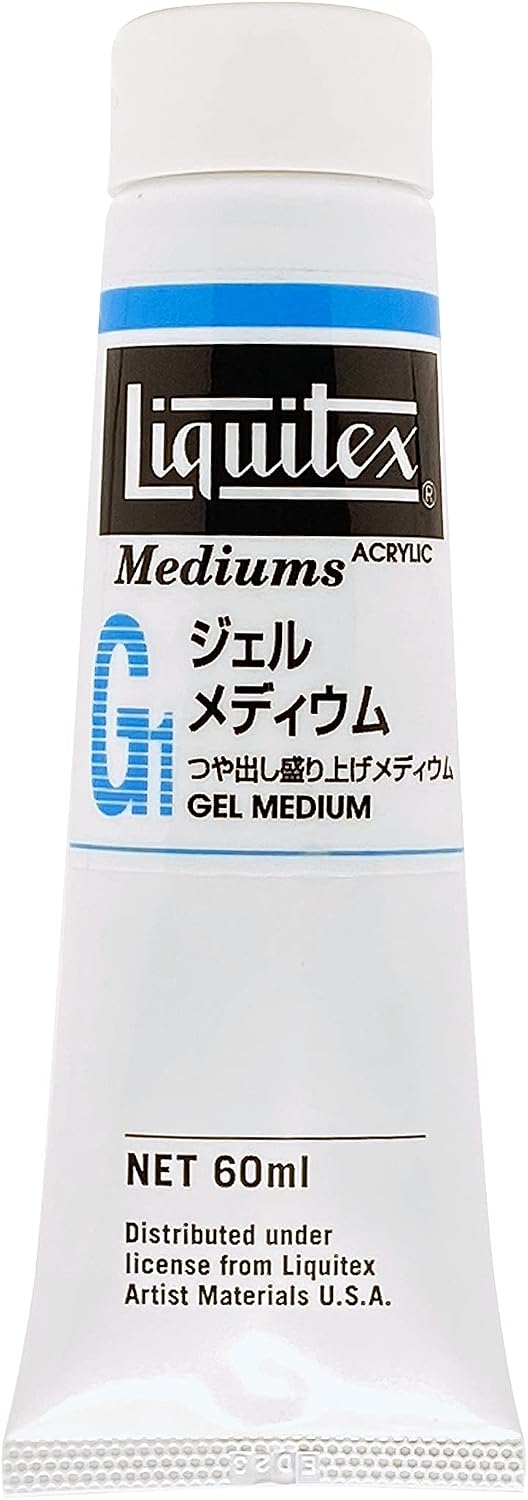 Detalle de リキテックス(Liquitex)アクリル絵具用ジェルメディウム 500ml 光沢仕上げ