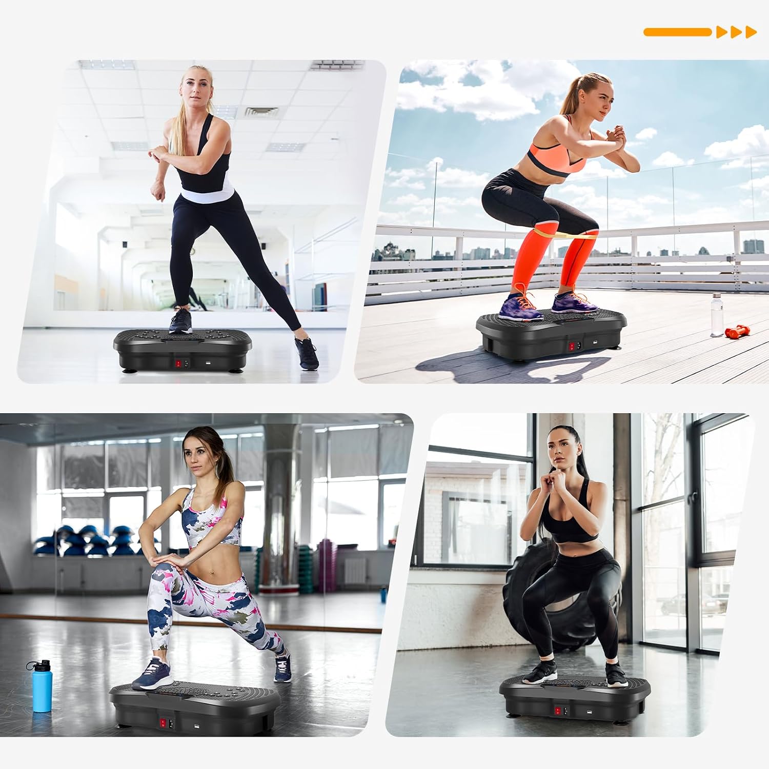 Thumbnail 6 de Dripex Vibration Plate Exercise Machine 150kg