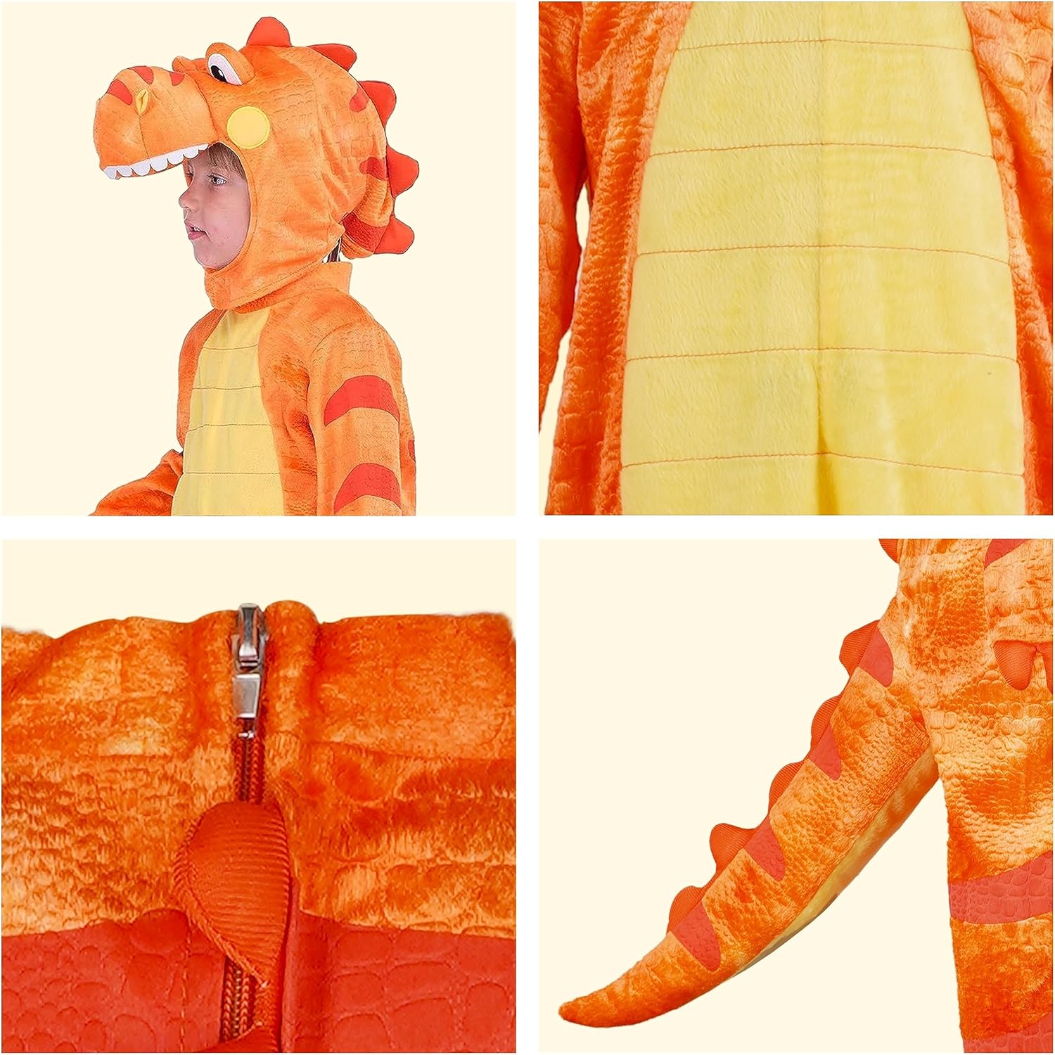 Thumbnail 3 de Dinosaurier Kostüm T‑Rex 3–10 Jahre 🎭