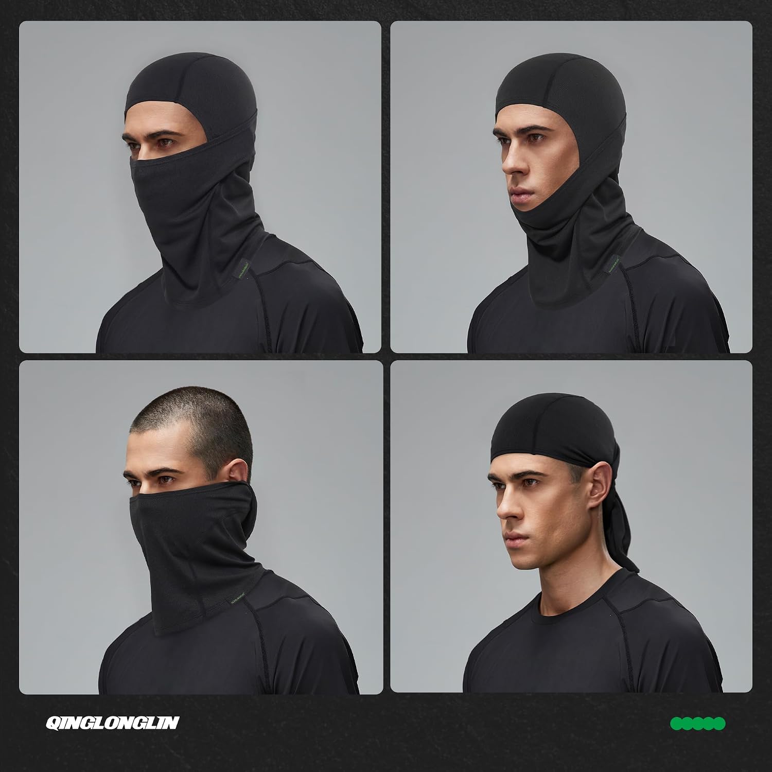 Thumbnail 4 de Balaclava Ski Mask 3 Pieces 🧣