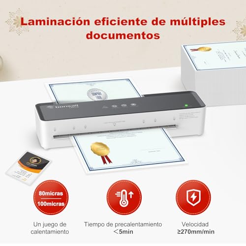 Thumbnail 2 de bonsaii L421-A Plastificadora A4 80-100 micrones 📠