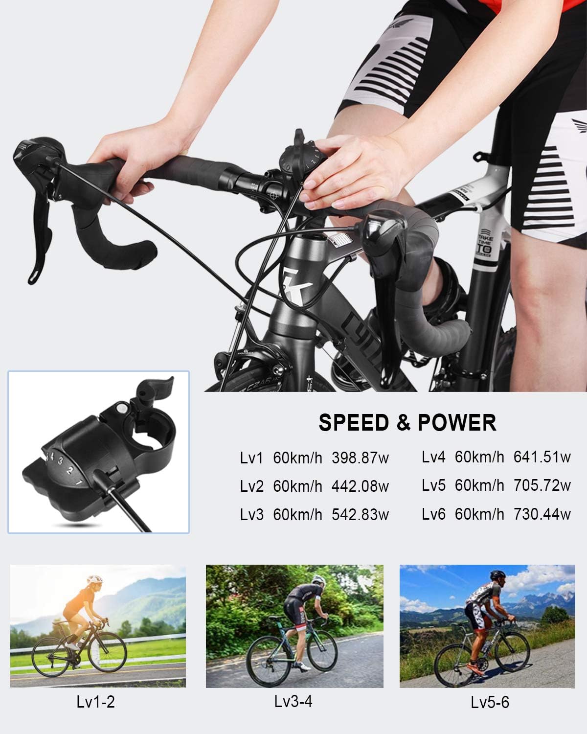 Detalle de Bike Trainer 26-29" Magnetic Stand